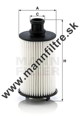 Olejový filter MANN FILTER HU 8008 z