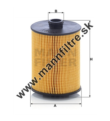 Olejový filter MANN FILTER HU 8009 z