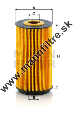 Olejový filter MANN FILTER HU 8010 z