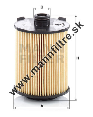 Olejový filter MANN FILTER HU 8014 z