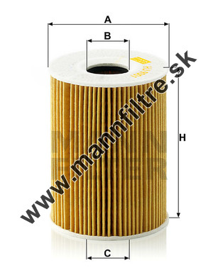 Olejový filter MANN FILTER HU 9001 x