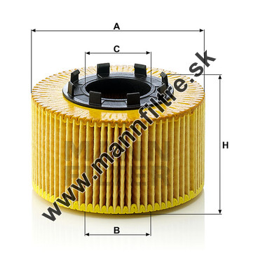 Olejový filter MANN FILTER HU 920 x