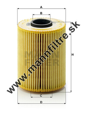 Olejový filter MANN FILTER HU 926/4 x
