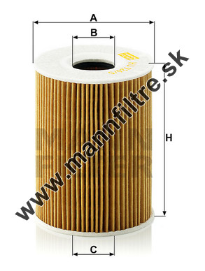 Olejový filter MANN FILTER HU 926/5 z