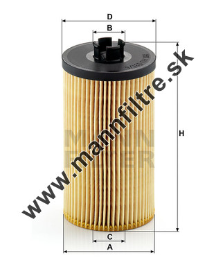 Olejový filter MANN FILTER HU 931/5 x