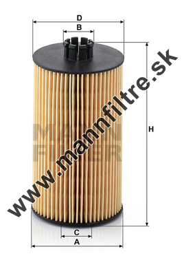 Olejový filter MANN FILTER HU 931 x