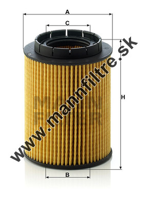 Olejový filter MANN FILTER HU 932/7 x