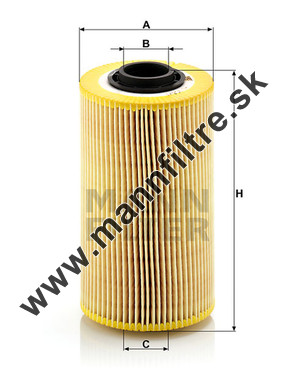 Olejový filter MANN FILTER HU 938/1 x