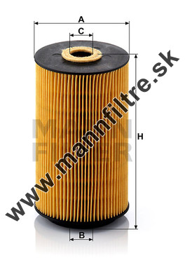 Olejový filter MANN FILTER HU 942/1 x