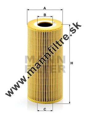 Olejový filter MANN FILTER HU 951 x