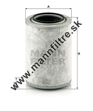 Filter odvzdušňovania MANN FILTER LC 15 001 x