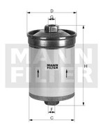 Palivový filter MANN FILTER WK 613/2