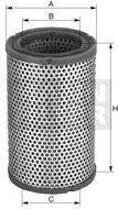 Vzduchový filter MANN FILTER C 1151