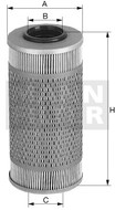 Olejový filter MANN FILTER H 925/2