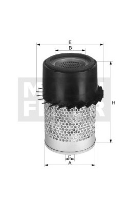 Vzduchový filter MANN FILTER C 18 436/1 x