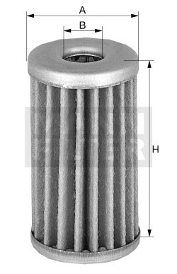 Palivový filter MANN FILTER P 32