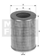 Vzduchový filter MANN FILTER C 1014