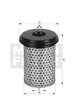Vzduchový filter MANN FILTER C 38 1365