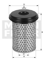 Vzduchový filter MANN FILTER C 38 1365