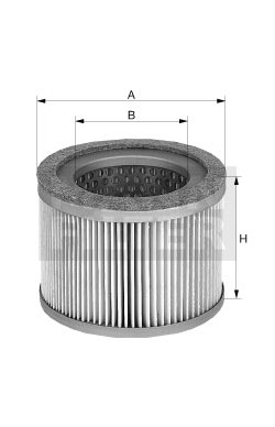 Vzduchový filter MANN FILTER C 44/2