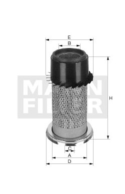 Vzduchový filter MANN FILTER C 22 032