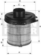 Vzduchový filter MANN FILTER C 1468/1