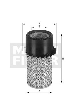 Vzduchový filter MANN FILTER C 14 179/5 x