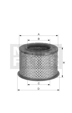 Vzduchový filter MANN FILTER C 2375