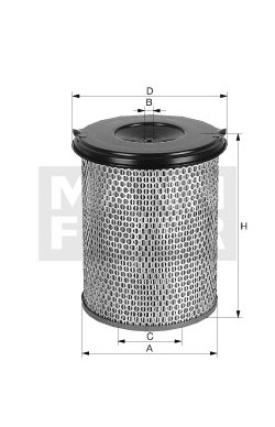 Vzduchový filter MANN FILTER C 21 295