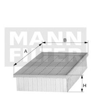 Vzduchový filter MANN FILTER C 3088