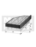 Vzduchový filter MANN FILTER C 3327