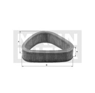 Kabínový filter MANN FILTER CU 29 154