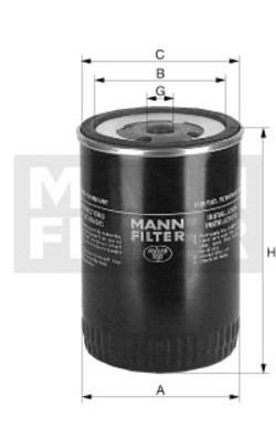Palivový filter MANN FILTER WK 9150