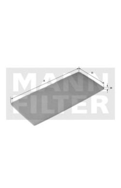 Kabínový filter MANN FILTER CU 5407-10
