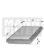 Kabínový filter MANN FILTER CU 42 100