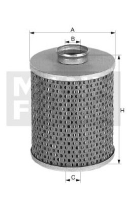 Olejový filter MANN FILTER H 15 190/11