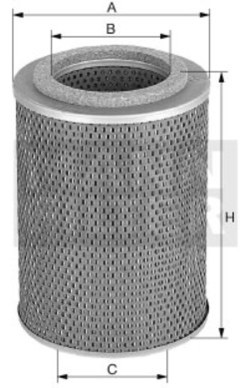 Olejový filter MANN FILTER H 766