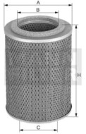 Olejový filter MANN FILTER H 1050/2