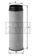 Poistný filter MANN FILTER CF 1480