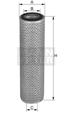 Filter hydrauliky MANN FILTER HD 14 161