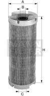 Olejový filter MANN FILTER H 15 190/25