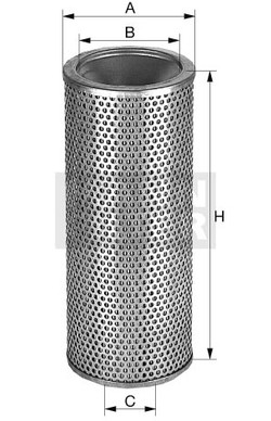 Filter hydrauliky MANN FILTER HD 15 174 x