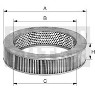 Vzduchový filter MANN FILTER C 30 010