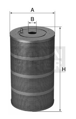 Filter hydrauliky MANN FILTER H 31 1033/2