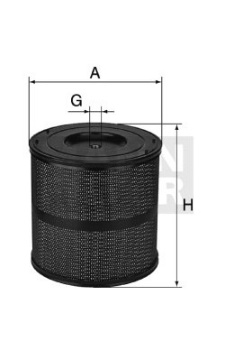 EDM filter MANN FILTER H 34 1380/40 KIT