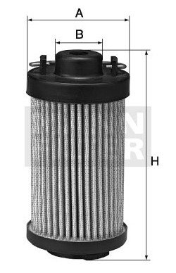Filter hydrauliky MANN FILTER HD 67/2