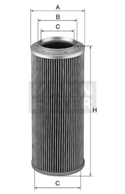 Filter hydrauliky MANN FILTER HD 1045