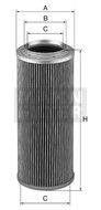Filter hydrauliky MANN FILTER HD 1387/2