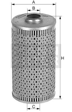 Olejový filter MANN FILTER H 856 x