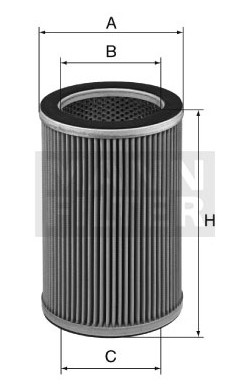 Filter hydrauliky MANN FILTER HD 1585/3